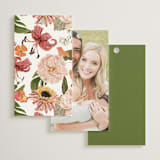 "Harmony" - Wedding Favor Tags in Summer by Susan Moyal - Back of Card Options