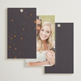 "North" - Wedding Favor Tags in Twilight by Baumbirdy - Back of Card Options