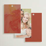 "Autumn Leafs" - Wedding Favor Tags in Autumn by Itsy Belle Studio - Back of Card Options