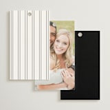 "Traditionalist" - Wedding Favor Tags in Snow by Sarah Brown - Back of Card Options