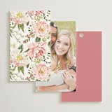 "Timeless Blooms" - Wedding Favor Tags in Peony by Susan Moyal - Back of Card Options
