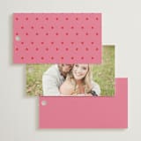 "Mandapam" - Wedding Favor Tags in Carnation by Creo Study - Back of Card Options