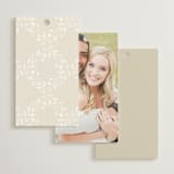 "Embrace" - Wedding Favor Tags in Cloudy by Jennifer Postorino - Back of Card Options