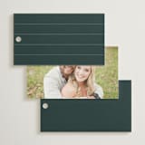 "Style and grace" - Wedding Favor Tags in Forest by Stacey Meacham - Back of Card Options