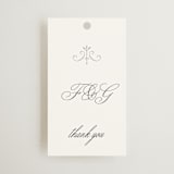 "toulomotiri" - Wedding Favor Tags in Sugar by chocomocacino - Front