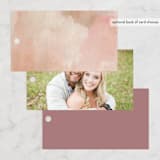 "Magic Hour" - Wedding Favor Tags in Desert Rose by Hooray Creative - Back of Card Options