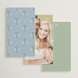 "Botanical" - Wedding Favor Tags in Garden by Kelly Watkins - Back of Card Options