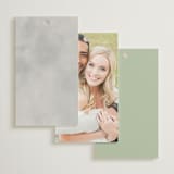 "Love Song" - Wedding Favor Tags in Meadow by Petra Kern - Back of Card Options