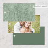 "I do" - Wedding Favor Tags in Fern by Creo Study - Back of Card Options