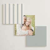 "Sophistique" - Wedding Favor Tags in Linen by Cindy Reynolds - Back of Card Options