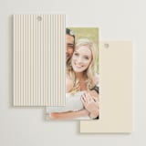 "Luxe" - Wedding Favor Tags in Ocean by Baumbirdy - Back of Card Options