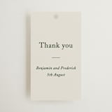 "Editorial" - Wedding Favor Tags in Forest by Bethan - Front
