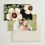 "monogram edit" - Wedding Favor Tags in Sandstone by Sara Hicks Malone - Back of Card Options