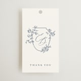 "Close to my Heart" - Wedding Favor Tags in Twilight Whisper by Design Lotus - Front