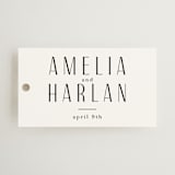 "photo" - Wedding Favor Tags in Snow by Lori Wemple - Front