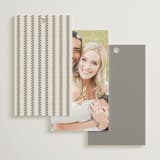 "White Oak" - Wedding Favor Tags in Dove by Amy Kross - Back of Card Options