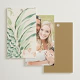 "fresh tropical" - Wedding Favor Tags in Greenery by Phrosné Barwood - Back of Card Options