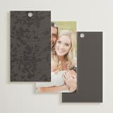 "Bliss" - Wedding Favor Tags in Cocoa by Leah Bisch - Back of Card Options