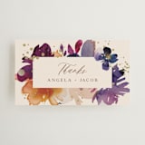 "Bouquet" - Wedding Favor Tags in Cream by Lori Wemple - Front