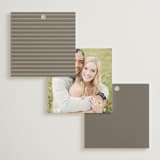 "Balanced" - Wedding Favor Tags in Milk White by Robin Ott - Back of Card Options