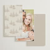 "Vista" - Wedding Favor Tags in Fallen Snow by Robin Ott - Back of Card Options