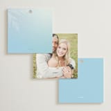 "Disney's Frozen True Love" - Wedding Favor Tags in Frozen by Lori Wemple - Back of Card Options