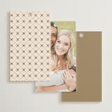 "Sprigs of Joy" - Wedding Favor Tags in Pearl by Leah Bisch - Back of Card Options