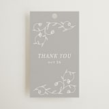 "cantuccini" - Wedding Favor Tags in Moon by chocomocacino - Front