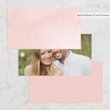 "Pretty Wildflowers" - Wedding Favor Tags in Garden by Lori Wemple - Back of Card Options