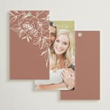 "Lovely" - Wedding Favor Tags in Creme by Stardust Design Studio - Back of Card Options