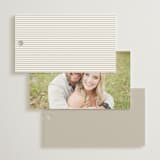 "Gilded Border" - Wedding Favor Tags in Silk by Kelly Schmidt - Back of Card Options