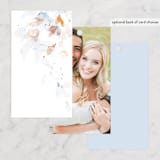 "Petale" - Wedding Favor Tags in Blush by Kelly Ventura - Back of Card Options