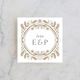 "charmed" - Wedding Favor Tags in Honey by Jen Owens - Front