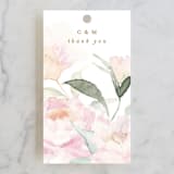 "beautiful peonies" - Wedding Favor Tags in Spring by Phrosné Barwood - Front