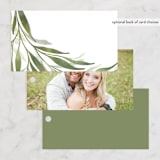 "Orchard" - Wedding Favor Tags in Laurel Bough by Erin L. Wilson - Back of Card Options