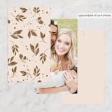 "Painterly Florals" - Wedding Favor Tags in Scarlet by Vivian Yiwing - Back of Card Options