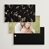 "Storybook" - Wedding Favor Tags in Ink by Jennifer Postorino - Back of Card Options