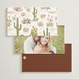 "Westward" - Wedding Favor Tags in Red Rock by Paper Sun Studio - Back of Card Options