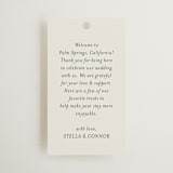 "Unity" - Wedding Favor Tags in Porcelain by Jennifer Postorino - Front