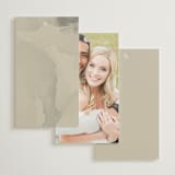 "Linen and Cloth" - Wedding Favor Tags in Almond by Peony Rose Design - Back of Card Options