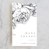 "Delicate" - Wedding Favor Tags in Pearl by Emily Sabol Goss - Front
