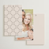 "Tuscan Hill" - Wedding Favor Tags in Creme by Kate Ahn - Back of Card Options