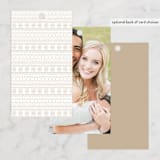 "Extravagant" - Wedding Favor Tags in Natural by Jessie Steury - Back of Card Options