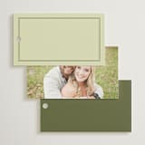 "News!" - Wedding Favor Tags in Kiwi by Claudia Orengo - Back of Card Options