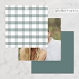 "Fresh Sage" - Wedding Favor Tags in Olive by Christie Kelly - Back of Card Options