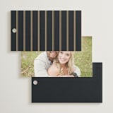 "Mirror" - Wedding Favor Tags in Onyx by Ana de Sousa - Back of Card Options