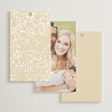 "Heritage" - Wedding Favor Tags in Honeysuckle by Leah Bisch - Back of Card Options