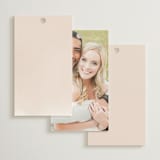 "Vine Wrap" - Wedding Favor Tags in Cotton by Amy Kross - Back of Card Options