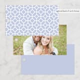 "apogean tide" - Wedding Favor Tags in Lagoon by Jennifer Wick - Back of Card Options