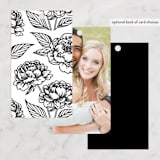 "our moment" - Wedding Favor Tags in Tuxedo by Jill Means - Back of Card Options